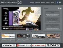 Tablet Screenshot of gencltd.com